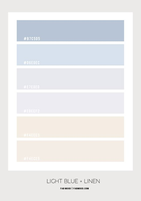 Colours That Go With Light Blue, Light Blue Pantone Palette, Light Blue Aesthetic Color Palette, Light Blue Hex Code, Light Blue Shades Colour Palettes, Cute Bedroom Color Schemes, Colour Palette Light Blue, Light Blue Pallete, Colors That Go With Light Blue