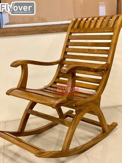 Rocking Chair Wooden, Rocking Chair Makeover, Build Outdoor Furniture, Wooden Dining Table Designs, Rocking Chair Plans, Modern Bed Set, Sofa Design Wood, Furniture Design Ideas, Diy Pallet Bed