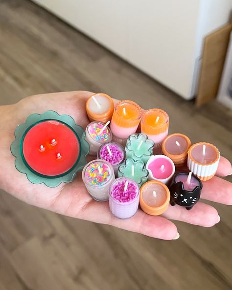 I’m adding a candle section to my tiny smoke shop 🕯️ 😇 #coralstinyworld #miniverse #miniatures #dollhouseminiatures Miniature Crafts Tiny Things, Tiny Crafts, Mini Verse, Handmade Candles Diy, Tiny Candles, Miniature Candles, Tiny Stuff, Disney Princess Artwork, Cute Birthday Ideas