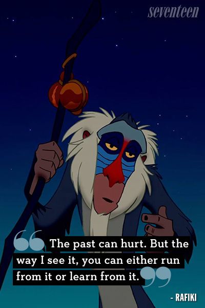 Best Disney Movie Quotes - Lessons From Disney Movies - Seventeen Disney Sarcasm, Quotes Life Lessons, Best Movie Quotes, Inspirational Life Lessons, Il Re Leone, Movies Quotes, Favorite Movie Quotes, Disney Movie Quotes, Senior Quotes