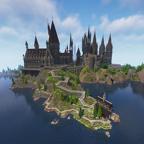 Harry Potter Castle Minecraft, Hogwarts Minecraft Blueprint, Minecraft Hogwarts Blueprints, Hogwarts Blueprints, Harry Potter Minecraft Builds, Minecraft Hogwarts, Hogwarts Minecraft, Hogwarts Map, Harry Potter Minecraft