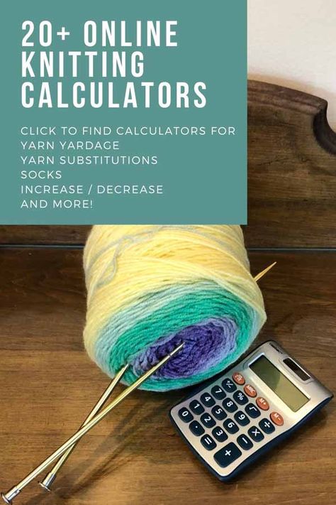 Free Online Knitting Calculators | Needlepointers.com Knitting Gauge Calculator, Fold And Stitch Wreath, Knitting Increase, Stitch Wreath, Vest Patterns, Knitting Blanket, Knitting Hacks, Knitting Help, Pretty Crafts