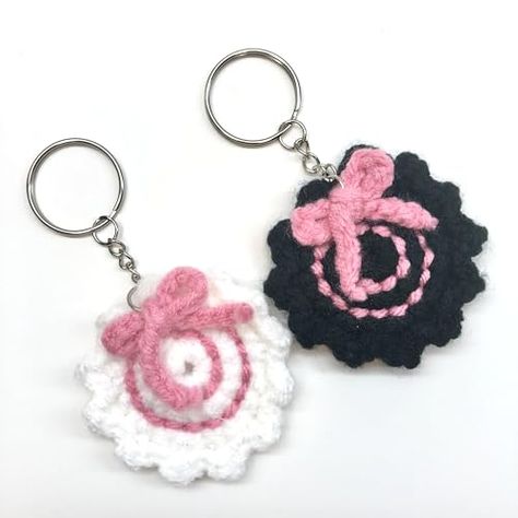 Pack of 2 Hand Crochet Fish Cake Keychain Bag Charm Cute Artificial Food Charm Key Ring Pendant : Amazon.ca: Handmade Products Crochet Food Bag, Crochet Bag Keychain, Crochet Kawaii Keychain, Fish Cake Crochet, Crochet Food Keychain, Food Keychain Crochet, Crochet Cake Keychain, Fish Keychain Crochet, Cat Keychain Crochet