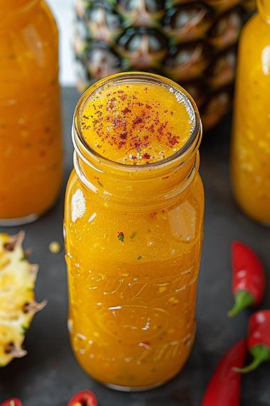 Discover how to make Pineapple Habanero Hot Sauce at home! This sweet and spicy sauce is perfect for adding a burst of flavor to tacos, grilled meats, and more. Easy step-by-step instructions included! #hotsaucerecipe #pineapplehotsauce #spicyrecipes Fermented Pineapple Habanero Hot Sauce, Pineapple Habanero Sauce Recipes, Pineapple Habanero Hot Sauce, Pineapple Hot Sauce Recipe, Pineapple Hot Sauce, Habanero Hot Sauce Recipe, Habanero Sauce Recipe, Pineapple Habanero Sauce, Summer Cookie Recipes