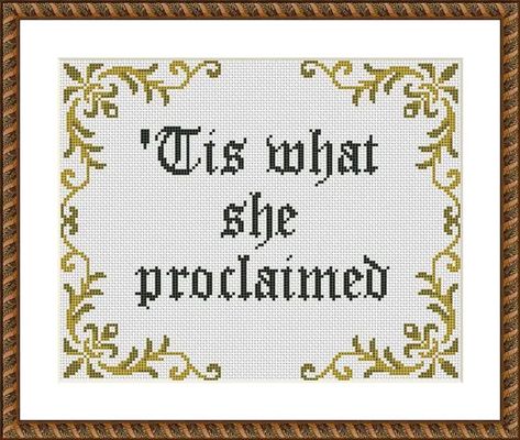 Funny Medieval, Romantic Cross Stitch, Subversive Cross Stitch Patterns, Funny Feminist, Quote Cross Stitch, Meme Quote, Cross Stitch Quotes, Funny Cross Stitch Patterns, Subversive Cross Stitch