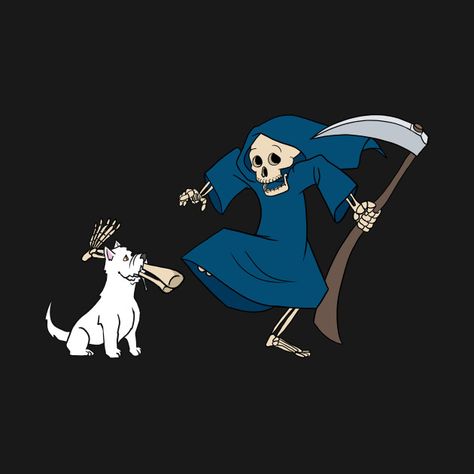 Funny Grim Reaper, Dark Love, Sketch Pad, Dog Wallpaper, Dog Drawing, Grim Reaper, Winter Wonderland, Tattoo Ideas, Bones