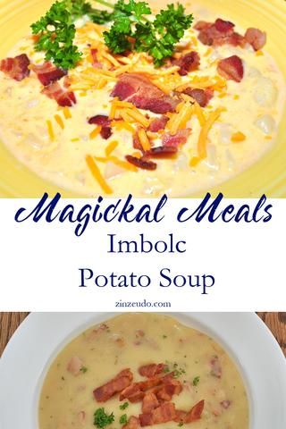 Imbolc Soup Recipes, Ostara Recipes Dinner, Pagan Food Recipes, Imbolc Meals, Imbolc Recipes Food, Pagan Recipes Food, Imbolc Foods, Imbolc Recipes Meals, Imbolc Food