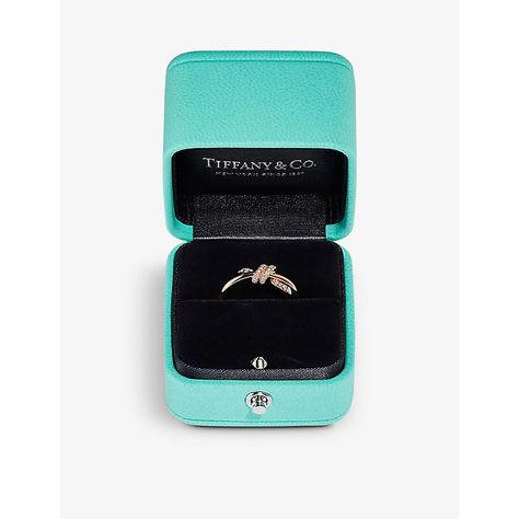 Find TIFFANY & CO. Knot 18ct Rose-gold And 0.05ct Brilliant-cut Diamond Ring 5.5 on Editorialist. | Tiffany & Co. 18ct rose-gold and 0.05ct brilliant-cut diamond ring100% 18ct rose goldDiamondsSlips onTiffany & Co. hallmark at inside of band, polished finish, knot detail at centre of bandCarat weight: 0.05ctCarat cut: round brilliantPlease use a soft, dry polishing clothMade in Italy Tiffany Knot, Brilliant Cut Diamond Ring, Knot Ring, Royal Wedding, Brilliant Cut Diamond, Tiffany & Co., Cartier, Hallmark, Diamond Cuts