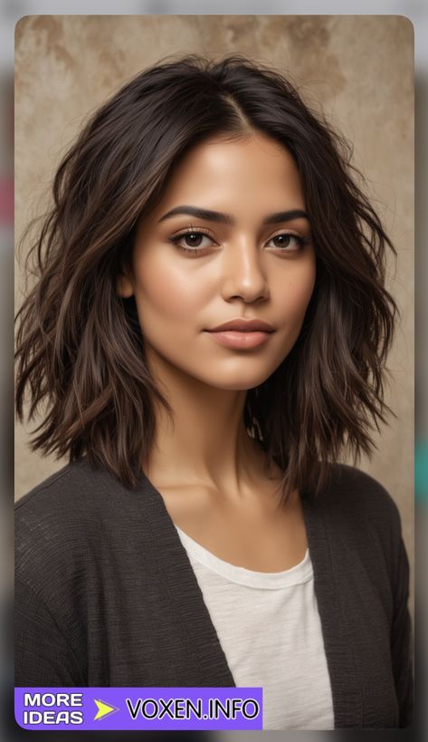 Layered Bob Hairstyles With Side Bangs, Layered Haircuts For Medium Hair Side Part, Fine Hair Haircuts With Bangs, Medium Bob Haircut For Fine Hair, Layered Bob For Thick Hair, Textured Lob With Bangs, The Lob Haircut, Layered Bob Haircuts For Women, Bob Haircut With Layers