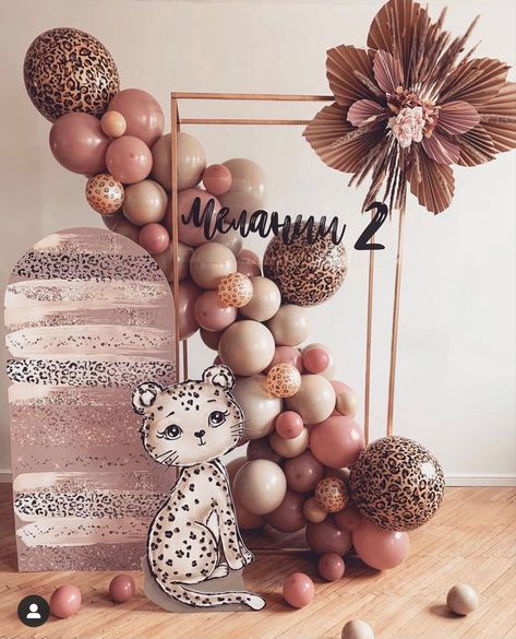 Cheetah Birthday Party, Cheetah Birthday, Wild Baby Shower, 40th Bday Ideas, Jungle Theme Birthday Party, Baby Shower Party Themes, Wild Birthday Party, 1st Birthday Party For Girls, Jungle Theme Birthday