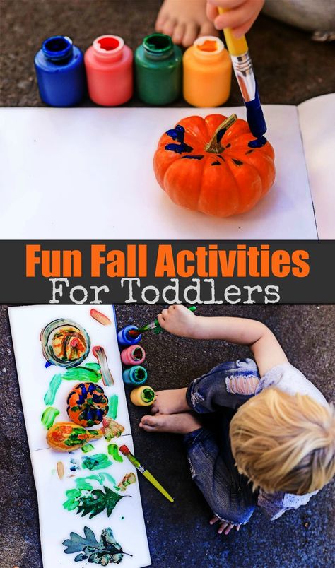 Fun Fall Activities for Toddlers | DIY Fun for Kids | Fall Fun for Kids | Activities for Little Ones | Fall Fun for Kids || Happily Hughes Pumpkin Activities For Toddlers, Pumpkin Themed Activities, Halloween Activities For Toddlers, Fall Activities For Toddlers, Pumpkin Song, Halloween Board, Crafts For Toddlers, Pumpkin Activities, Toddler Ideas