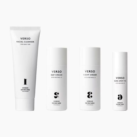 Routines | Verso Skincare Verso Skincare, Skincare Routines, Skin Conditions, Night Creams, Facial Cleanser, Retinol, Skincare Routine, Product Design, Editorial