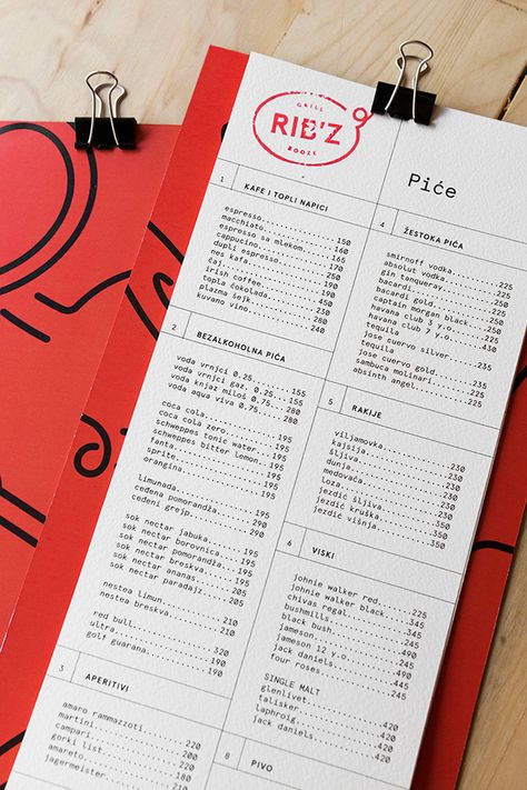 RIB'Z Grill 'n' Booze Multi Page Menu Design, Menu Book Ideas, Cocktail Menu Design, Restaurant Card, Menu Sans Gluten, Menu Design Inspiration, Menu Layout, Travel Humor Quotes, Menue Design