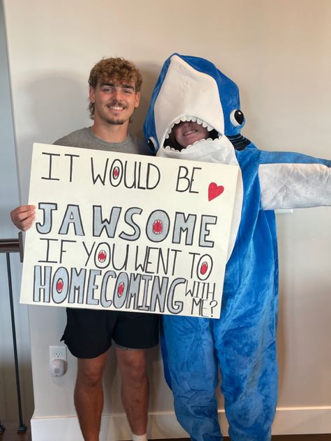 Ski Promposal, Melanie Martinez Hoco Proposal, Shark Themed Hoco Proposal, Baja Blast Hoco Proposal, Ice Cream Hoco Proposals, Jellycat Hoco Proposal, Animal Hoco Proposal, Shark Homecoming Proposal, Shark Hoco Proposals Ideas