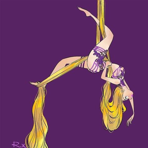 Disney Gone Bad, Dancing Princess, Alternative Disney, Disney Princess Artwork, Dancing Drawings, Pole Art, Disney Princess Fashion, Aerial Arts, Dope Cartoon Art