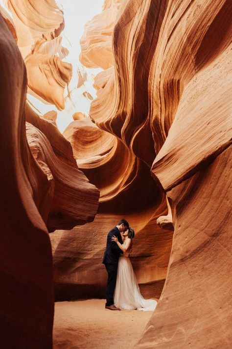 Antelope Canyon Couple Photos, Antelope Canyon Engagement Photos, Elope Photos, Antelope Canyon Wedding, Grand Canyon Proposal, Proposal Places, Antelope Canyon Elopement, Canyon Engagement Photos, Grand Canyon Wedding