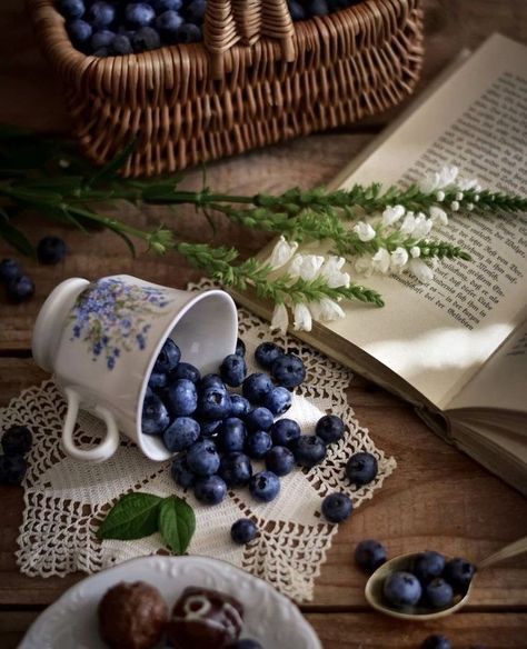 Porcelain Aesthetic, Blueberry Farm, Fruit Photography, Coffee Photography, Photography Lessons, Vintage Teacups, Village Life, Ian Somerhalder, Packaging Design Inspiration