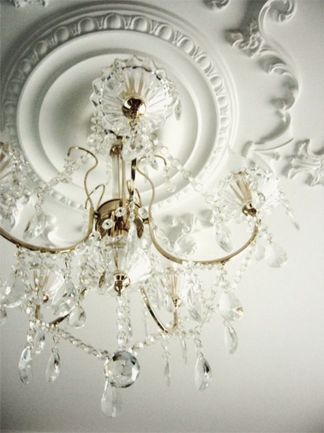 Ribbon Chandelier, Chandelier Picture, French Chandelier, Wood Chandelier, White Chandelier, Tin Ceiling, White Ceiling, Beautiful Chandelier, Gold Chandelier