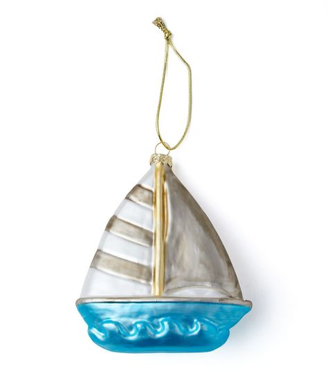 Get in the Holiday Spirit with the 5" Christmas Blue Sail Boat Glass Ornament by Place & TimeAdd a touch of nautical charm to your Christmas tree with the 5" Christmas Blue Sail Boat Glass Ornament by Place & Time This beautifully crafted ornament features a classic sailboat design in a stunning grey/blue color, making it the perfect addition to any beach or coastal themed holiday decor Made from 100% glass, this ornament is sure to last for many holiday seasons to comeDon't settle for ordinary ornaments this holiday season Add a touch of elegance and sophistication to your tree with the 5" Christmas Blue Sail Boat Glass Ornament by Place & Time Product DetailsDimensions: 45"x2"x5"Material: 100% glassColor: grey/blue Sailboat Ornaments, Classic Sailboat, Sailboat Design, Christmas Blue, Color Making, Sail Boat, Joanns Fabric And Crafts, Grey Blue, Glass Ornaments