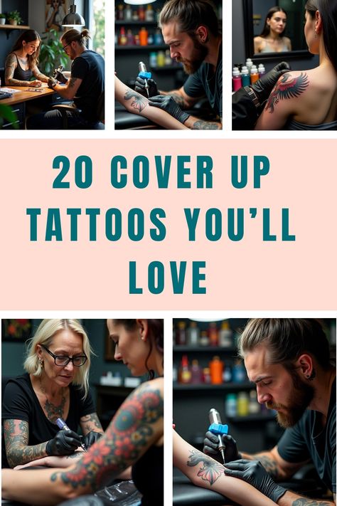 20 Cover Up Tattoos You’ll Love Cover Up Forearm Tattoos, Tattoo Cover Up Before And After, Coverup Wrist Tattoo Cover Up, Feminine Cover Up Tattoos, Name Tattoo Cover Up Ideas, Large Cover Up Tattoos For Women, Cover Up Tattoos Before And After, Arm Cover Up Tattoos, Cover Up Tattoos For Women