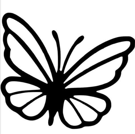 Silhouette Butterfly, Butterfly Stencil, Idee Cricut, Butterfly Template, Silhouette Stencil, Paper Butterfly, Butterfly Drawing, Butterfly Crafts, Related Images