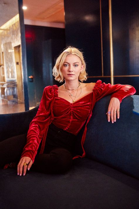 The Secret To Astrid S’ Clear Skin Is This Electric | Into The Gloss Make A Color Palette, Lingerie Instagram, Astrid S, Interview Outfits, Zara Larsson, Crystal Reed, Celebrity Singers, Girls Music, Lovely Clothes