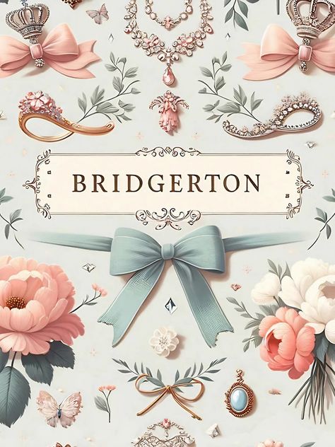 "Whimsical World Of Bridgerton Print" iPhone Case for Sale by GildedNest | Redbubble Bridgerton Phone Theme, Bridgerton Pixel Art, Bridgeton Aesthetic Wallpaper, Bridgerton Iphone Wallpaper, Bridgerton Christmas Tree, Crochet Bridgerton, Bridgerton Tree, Bridgerton Party Favors, Bridgestone Aesthetic