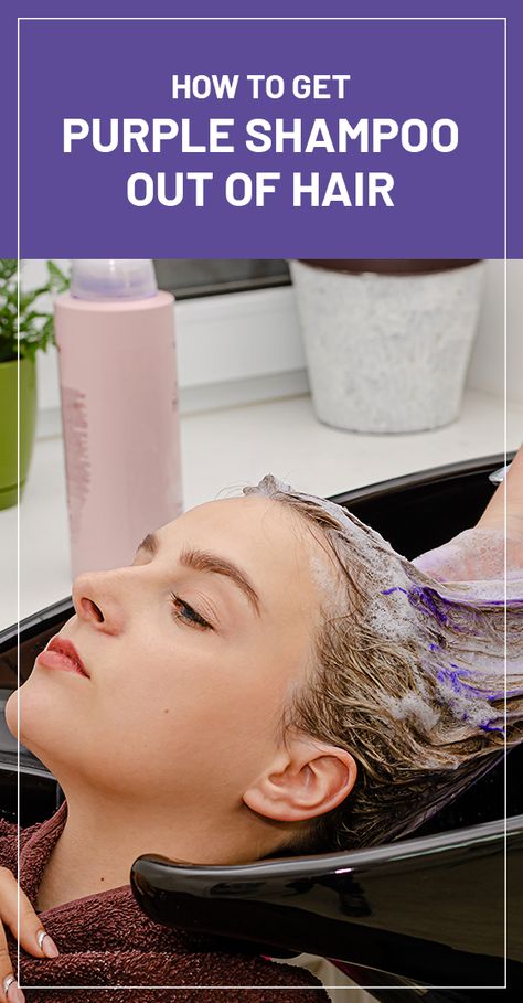 How To Get The Purple Shampoo Out Of Your Hair Purple Shampoo Toner, Purple Toner, Brassy Blonde Hair, Toner For Blonde Hair, Purple Shampoo For Blondes, Best Purple Shampoo, Purple Conditioner, Shampoo For Gray Hair, Brassy Hair