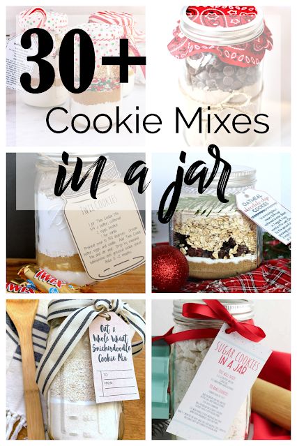 Over 30 cookie mixes in a jar! Find the best mason jar cookie recipes for your next gift giving occasion. Mason Jar Cookie Mix Recipe, Jar Cookie Recipes, Cookie Mix Recipes, Mason Jar Gifts Recipes, Mason Jar Cookie Recipes, Cookie Mix Jar, Mason Jar Mixes, Cookie Mix In A Jar, Mason Jar Cookies Mix