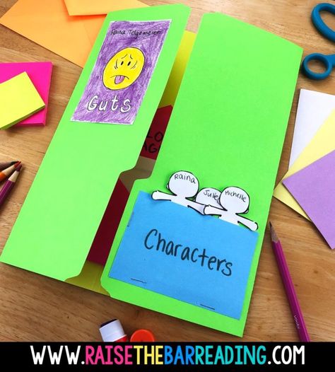 Booklet Ideas Student Project, Booklet Ideas For School Project, Lap Book Ideas, Book Report Poster, Creative Book Report Ideas, Book Report Ideas, Teaching Third Grade Reading, Creative Book Report, Raise The Bar Reading