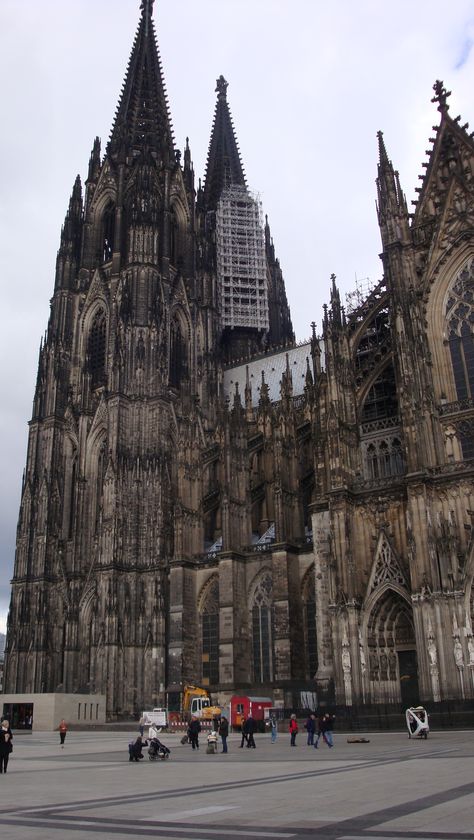 Cathedral in Koln, Germany Koln Germany Aesthetic, Koln Cathedral, Germany Cathedral, Germany Wallpaper, Koln Germany, Goth Architecture, Pictures Of Germany, Germany Aesthetic, German Architecture