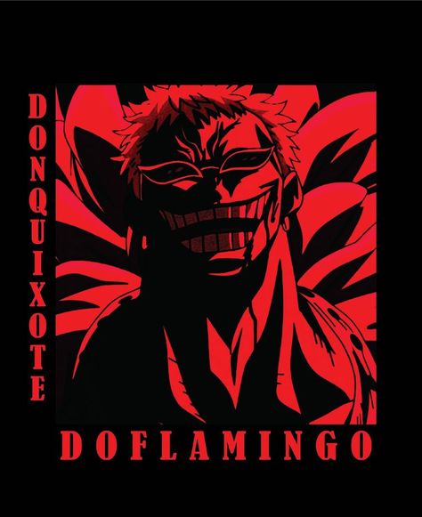 Doflamingo Pirates Logo, Do Flamingo One Piece Icon, Doflamingo Wallpaper Iphone, One Piece Doflamingo Wallpaper, Donquixote Doflamingo Wallpaper, Do Flamingo One Piece, Doflamingo Manga, One Piece Villains, Doflamingo One Piece