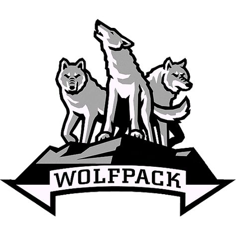 Wolf Pack Logo, Wolfpack Logo, Wolf Logo, Aphmau Fan Art, Family Crests, Wolf Love, Wolf Pictures, Wolf Pack, Family Crest