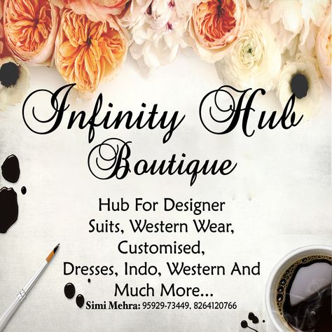 Infinity Hub Boutique Banner Design Template  #seddni, #seddnidesigns, #arts, #design, #Abstact, #Banner, #Promotional, #Advertisements, #manicure_pedicure #saloon #freepik   Download Are Free Designs Only on Freepik  Click on this link: https://www.freepik.com/seddni  Follow Us on  Google Plus: plus.google.com/+Seddni Instagram: www.instagram.com/seddnidesigns/ Twitter: twitter.com/SeddniDesigns Boutique Banner Design, Boutique Advertisement, Boutique Banner, Fashion Resume, Asif Ali, Flex Banner Design, Boutique Hub, Boutique Names, Sai Baba Wallpapers