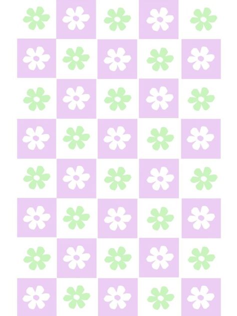 "Vintage Aesthetic Checkerboard Flower Design Phone Case in Lilac and Sage" iPhone Case & Cover by shopY2K | Redbubble Lilac And Sage Aesthetic, Checkered Flower Wallpaper, Patterns Y2k, Checkerboard Aesthetic, Y2k Backgrounds, Computer Collage, Lilac And Sage, Aesthetic Checkered, Slides Background