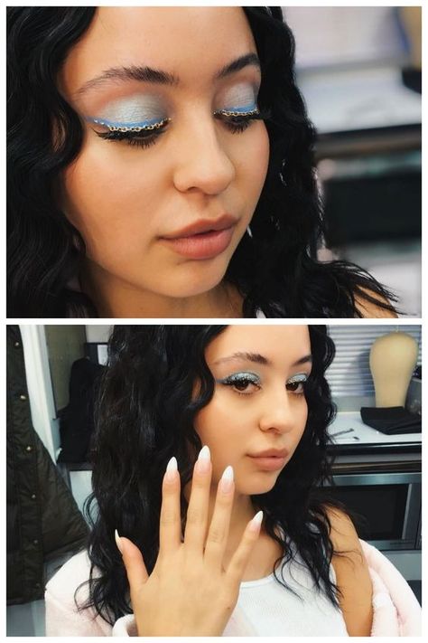 Maddie Euphoria, Euphoria Makeup Looks, Ivana Santacruz, Zendaya Makeup, Alexa Damie, Makeup Euphoria, Maddy Euphoria, Claudia Tihan, Euphoria Nails