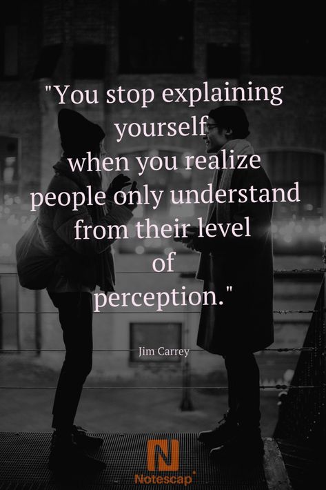 You stop explaining yourself when you realize people only understand from their level of perception. Stop Depending On Others Quotes, People Assuming Quotes, Stop Explaining Yourself, Karma Pictures, Performance Quote, Assuming Quotes, Helpful Quotes, Love My Wife Quotes, Prayer For My Children