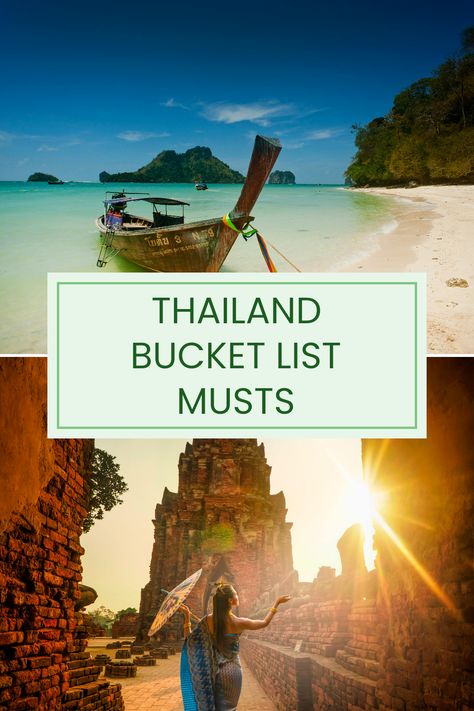 Are you planning a vacation in Thailand? Check out this 7 Day Thailand Itinerary for the best experiences! Discover top Thailand places to visit, ideal for a romantic honeymoon or fun with friends. Enjoy stunning islands, fabulous food, and rich culture with our Thailand travel tips and recommendations. Uncover the best things to do in Thailand that will make your trip unforgettable. From vibrant temples to breathtaking beaches, add these highlights to your Thailand trip for amazing memories. Hiking In Thailand, What To Do In Thailand, Thailand Hiking, Thailand Flowers, Visiting Thailand, Traveling Thailand, Thailand Islands, Thailand Bucket List, Thailand Places