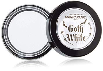 Amazon.com : Manic Panic Goth White Cream-to-Powder Foundation - Full Coverage Foundation With Velvety Consistency, for Face, Eye Shadow Base, White Eyeshadow, Concealer to Hide Freckles, Blemishes, Flaws : Beauty White Concealer, White Foundation, Cream To Powder Foundation, White Eyeshadow, Mehron Makeup, Glitter Spray, Cosmetic Glitter, Under Eye Concealer, Manic Panic