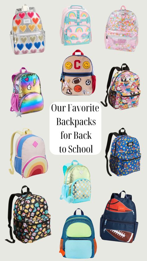 Check out these cute, affordable backpacks for preschool, Kindergarten, and elementary school! Best Kids Backpacks, Elementary School Backpack, Best Backpacks, Preschool Backpack, Kindergarten Backpack, Kids School Backpack, Kids Pjs, Cute Backpacks, Preschool Kindergarten