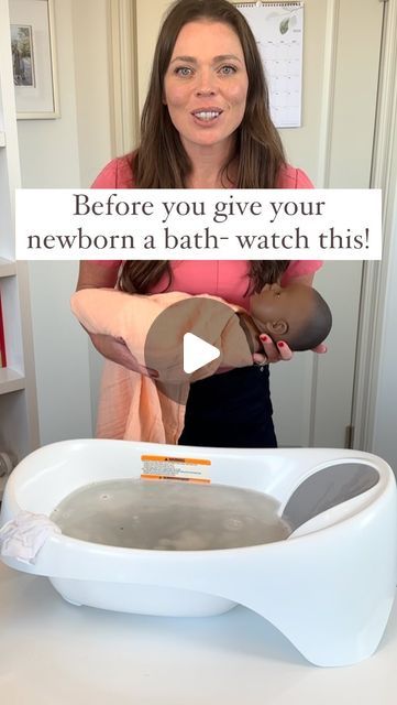 Carrie Bruno RN, IBCLC, MSCP, Founder of The Mama Coach on Instagram: "The best hack I have for a baby who hates the bath?! ⬇️

Keep them swaddled! 

I know how that sounds- but leaving baby swaddled during the bath and uncovering them gradually is a great way to get baby in the tub without all the fuss. 

Try it and let me know what you think below. And as always I am sending you so much love and support, you are exactly what your baby needs- even on days it doesn’t feel like it. 

#newbaby #newmama #babybath #babybathtime #babyhacks #parentinghacks #fussybaby" Baby Notes, Mommy Hacks, Baby Tub, Newborn Bath, Baby Checklist, Baby Bath Tub, Baby Facts, Baby Bath Time, Baby Massage