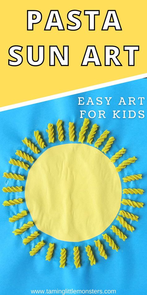 Weather Art For Preschoolers, Art Weather Activities Preschool, Summer Season Crafts Preschool, Sunny Crafts Preschool, Sunny Day Craft Preschool, Weather Art And Craft, Sunny Day Art Preschool, Summer Season Activities For Preschool, Weather Arts And Crafts For Kids