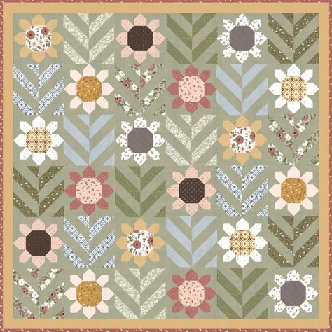 Quilts To Make, Flower Quilt Patterns, Tiled Quilt, Mini Quilt Patterns, Bunny Quilt, Quilting Designs Patterns, Hanging Quilts, Spring Quilts, Butterfly Quilt