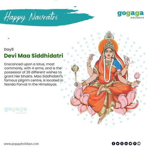 Maa Siddhidatri, Navratri Goddess, Maha Navami, Happy Navratri Status, Jyotish Remedy, Birthday Collage, Ganesh Photo, Hair Logo, Durga Images