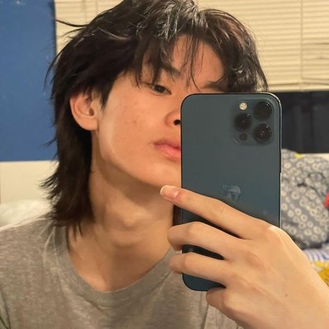 Long Hair Men Japanese, Mullet Wolfcut Men, Asian Wolfcut Men, Asian Men Wolfcut, Wolfcut For Men, Wolfcut Man, Asian Wolfcut, Asian Mullet Haircut Men, Wolfcut Men