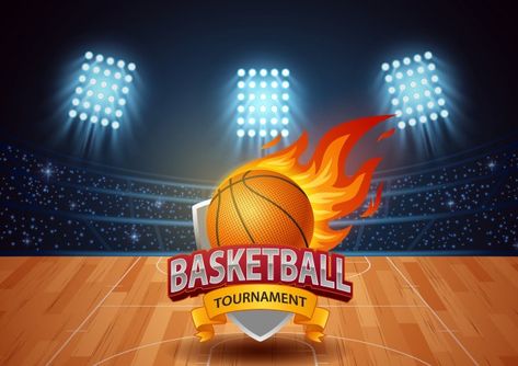 Wood Template, Stadium Background, Basketball Background, Basketball Tournament, Vector Background, Premium Vector, Vector Free, Basketball, Wood