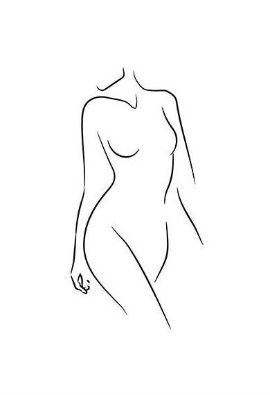 Line Body Art Drawings, Abstract Silhouette Art, Abstract Nude Art Male, Body Outline Drawing Aesthetic, Line Art Drawings Woman, Women Body Outline Drawing, Body Outline Art, Line Art Sexuality, Female Silhouette Art