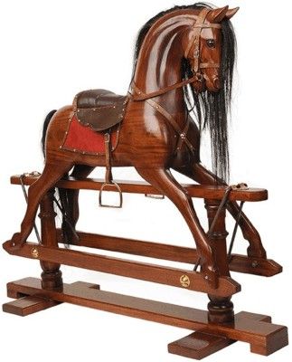 Victorian Games, Antique Rocking Horse, Victorian Horse, Rocking Horse Toy, Victorian Toys, Toy Horses, Rocking Toy, Wooden Rocking Horse, Hobby Horses