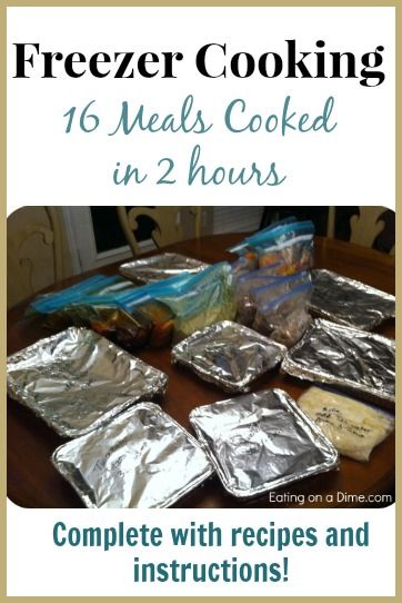 freezer cooking session - 16 measl cooked in 2 hours Precooked Freezer Meals, Plan Ahead Meals, Freeze Ahead Meals, Eating On A Dime, Bulk Cooking, Freezer Dinners, Slow Cooker Freezer Meals, Freezer Friendly Meals, Freezable Meals