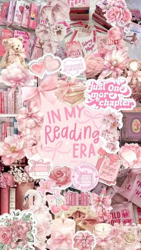 #pink #bow #flower #reading #book #candle #booktok #romance #romancebooks #hearth Book Aesthetics Wallpaper, Pink Books Wallpaper Aesthetic, Reading Ipad Aesthetic, Romance Books Aesthetic Wallpaper, Hello Kitty Book Cover, Pink Bookish Wallpaper, Reading Lockscreen, Book Iphone Wallpaper Aesthetic, Pink Book Aesthetic Pastel